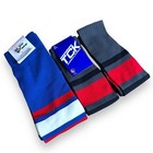 New Tck Baseball Stirrup Lot  3  Size Small 100   Large 300 Blue Red Gray Black