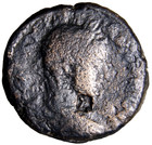 Judaea  Neapolis  Severus Alexander  Ad 222-235 Temple On Mount Roman Coin