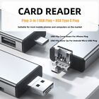 Memory Card Reader usb-a c Hub Dirver For Iphone 16 15 14 13 Android Phone Drone