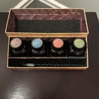 The Writing Collection 4 Ink Set Bottle Kit   Green Glass Pen  Calligraphy