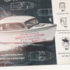 1956 Cruis Along  Catalog Boat Brochure W Dealer Stamp Original Vtg Great Photos