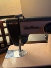 Vtg Brother Model 100 Pink Sewing Machine Super Select-o-matic Mid Century 1950s