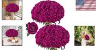 Artificial Roses 50 Pcs Fake Roses With Stems For Wedding Bouquets Decor