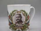 Antique Wwi German General Von Hindenburg Portrait Porcelain Cup Shaving Germany