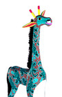 Oaxacan Wood Carving Candido Jimenez Giraffe Mexican Folk Art Alebrije Mexico