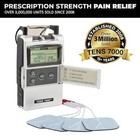 Tens 7000 Digital Unit Muscle Stimulator For Back  Neck  Sciatica Pain Relief