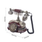 Vintage Telephone Rotary European Victorian 1960s Style Desk Dial Phone