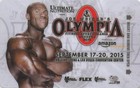 Joe Weider s Olympia - Fitness   Performance Weekend  Las Vegas  Nv Room Keys 5