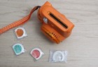 Fujifilm Instax Mini 9 Instant Film Camera Clear Orange orange Translucide