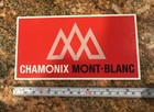Chamonix Mont-blanc Sticker - Swiss Alps France Skiing Snowboarding Ski Vuarnet