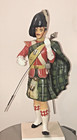Vintage 20    Dewar   s Highlander Figurine Scotch Statue By Display Master Inc