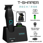 Supreme Trimmer Recharge Trimmer St777   W  2 Detachable Batteries   Black