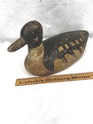 Antique Duck Decoy Broad Bill Early Primitive Folk Art Original Old Paint 19thc 