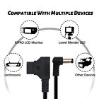 D Tap To Right Angle Dc 2 1 Mm 12v Power Cable For Kipro Lcd Ikan Monitor