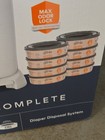 Diaper Genie Complete Diaper Disposal Pail Kit Gift Set With Set 8 Refills Nib