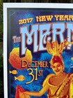 Mermen Poster New Years 2017-18 Park Chalet  Sf - Artist Signed 12x18 Hq Rare