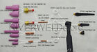 Wp 17 18 26 Tig Welding Torch Jumbo Cup Large Gas Lens 995795 53n88 Kit 20pcs