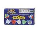 Clear Color Cool Touch C6 Led Berry Shaped Christmas Light Set Of 70 Lights