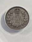 1918 Canada 10 Cents Silver Coin Graded Vf 20 By Anacs