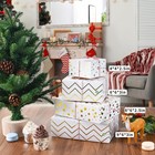 30 Pcs 9x6x3 Inch Christmas Cookie Boxes With Window For Gift Giving Treats