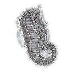 Arthur Court Aluminum Seahorse Trinket Tray Brand New