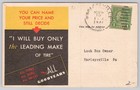 1931 Vintage Goodyear Tire Advertising Postcard Harleysville Pa