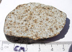 Slice 36 2 Grams Hammadah Al Hamra 346   Hah 346   Ghadamis Meteorite L6   Coa