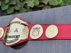 Nwa Usa United States Tag Team Championship Adult Metal Belt 3mm Zinc