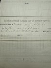 Civil War Document 1864 Clothing Camp And Garrison Equipage Captain Joseph Sign