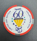 Harrahs  5 Casino Chip 60 Years Limited Edition 1997 Laughlin Nevada