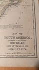 1800 s  Mitchell s Antique Map Of South America  9 95