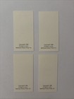 Vintage  C1964 The Beatles Matthews Rotary Press  Inc  4 Card Set Printed In Usa