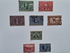 Us Scott  323-330 1904 Louisiana Purchase   1907 Jamestown Exposition Issues Set