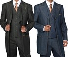 Men Blue Black 100  Denim Suits 3 Pieces Daily Wear Business Sport Suits Custom