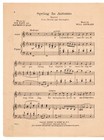 Busby Berkeley  debut   spring In Autumn  1925 Musical Flop Tryout Sheet Music