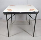 Carta Blanca Beer  Metal Table With Legs- 4-mexican-restaurant- Bar-29x29