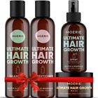 Moerie Ultimate Hair Growth 4pc Set-shampoo  Conditioner  Spray    Mask New
