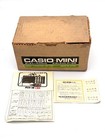 Vintage 1972 Original   First Casio Mini Electronic Calculator W All Packaging
