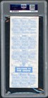 1995 World Series Full Ticket Stub Braves Indians Game 6 Clincher Psa 5
