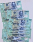 2 X 500 000 Vietnamese Dong Banknotes 1 000 000 Vnd Vietnam Circulated 