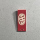 Vintage Matchbook -- Twa Finest Food In Flight Mini W  Matches