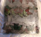 Butterflies Clear Vinyl Covering 54  X 108  Con-tact Sealed Pkg Sold As Is