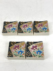 Vintage Japanese Kutani Chopstick Rest 5pcs Hashioki Traditional Design Boxed