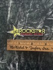 Rockstar Energy Drink Logo Embroidered Iron On Patch 3    Rare Vtg
