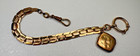 Antique Kollmar   Jourdan Eureka Rolled Gold Pocket Watch Chain Locket 8 86 