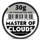 Ss 316l - 100 Ft  30 Gauge Awg Stainless Steel Resistance Wire 0 25 Mm 30g 100     