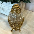 Stunning Vintage Matson Ormolu Perfume Bottle No Top