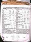 5624 Vintage Mccalls Sewing Pattern Misses 1990s Semi Fitted Coat Dresses Oop 12