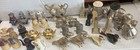 Lot Of Over 15 Metal Vintage Salt And Pepper Shakers