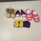Lot Of Doll Shoes For 18 Inch Dolls Fits American Girl